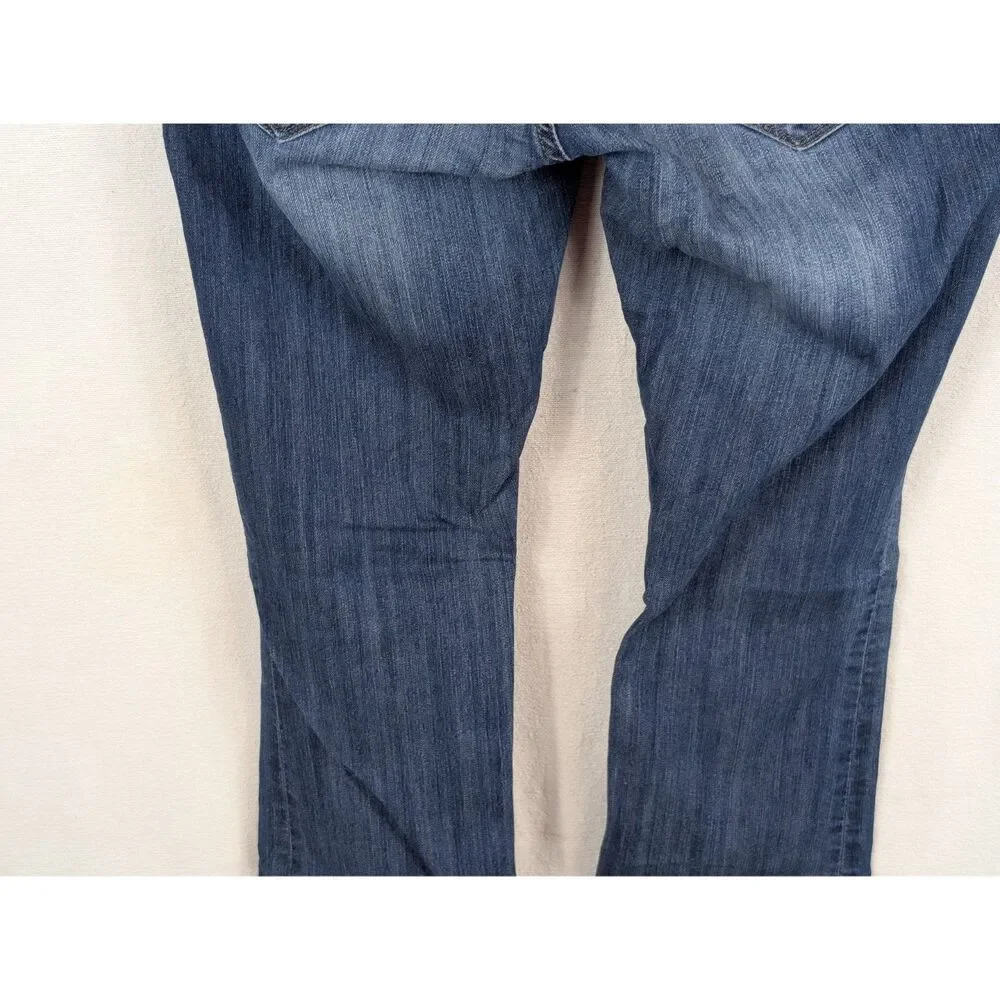 Mavi Bella Low Rise Skinny Boot Jeans Blue Women's Size 28